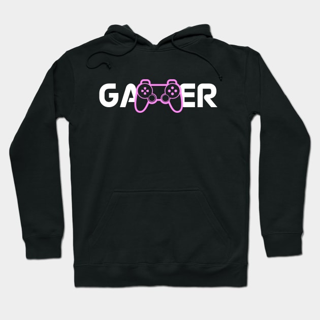 PINK GAMER GIRL MERCH Hoodie by Made In Kush